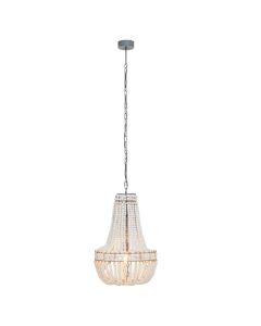 Lapiz Tear Drop Shape Chandelier In White