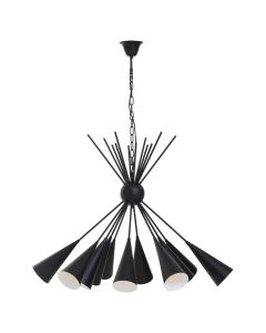 Yara Lamp Design Ceiling Pendant Light In Matte Black