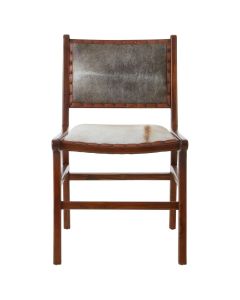 Kendari Teak Wood Dining Chair In Brown