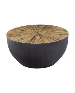 Gabo Small Wooden Coffee Table In Natural