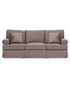 Ralph Velvet 3 Seater Sofa In Mink