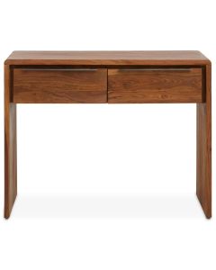 Surati Sheesham And Acacia Wood Console Table With 2 Drawers