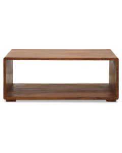 Surati Sheesham Wood Coffee Table In Brown