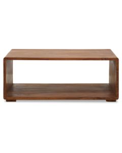 Surati Sheesham Wood Coffee Table In Brown