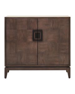 Dimaro Wooden Sideboard With 2 Doors In Antique Grey