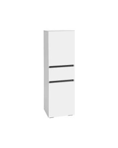 Wisla Wall Wooden Bathroom Storage Cabinet In White