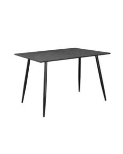 Monza Rectangular 120cm Wooden Dining Table In Fishbone Grey Oak