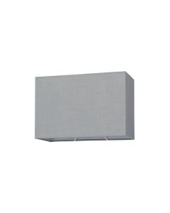 Wecota Rectangular Cotton Fabric 10.5 Inch Shade In Cool Grey