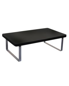 Accent Wooden Coffee Table In Black