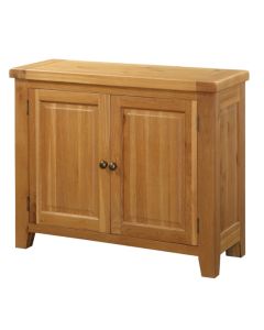 Acorn Wooden Small Sideboard In Light Oak With 2 Doors