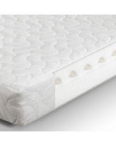 Airwave Foam Cotbed Moisture Repellent Quilted Double Mattress