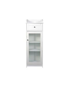 Alaska Glass Display Cabinet In White