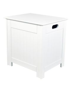 Alaska Wooden Laundry Cabinet In White