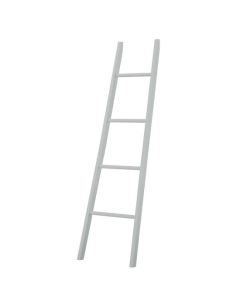 Alaska Wooden Towel Ladder In Grey
