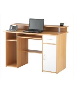 Albany Wooden Computer Desk In Beech Effect