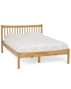 Alice Wooden Double Bed In Honey Oak