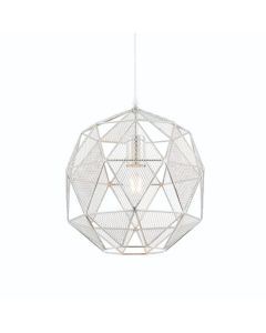 Armour Ceiling Pendant Light in Chrome