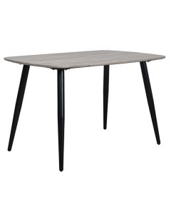 Craven Rectangular Wooden Dining Table In Grey Oak Effect