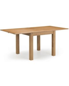 Astoria Flip-Top Extending Wooden Dining Table In Waxed Oak