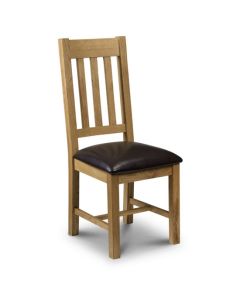 Astoria Wooden Dining Chair In Waxed Oak