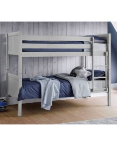 Bella Woodne Bunk Bed In Dove Grey