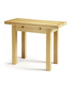 Brent Wooden Extending Dining Table In Oak