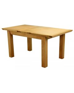 Breton Medium Extending Wooden Dining Table In Natural