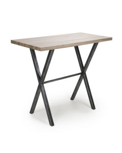 Brevik Wooden Bar Table In Oak