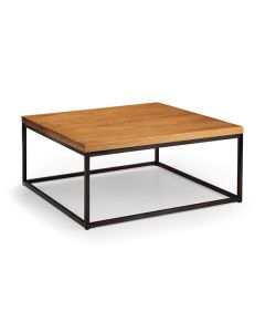 Brooklyn Square Wooden Coffee Table In Oak