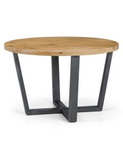 Brooklyn Round Wooden Dining Table In Oak