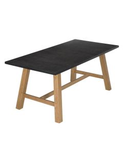 Brooklyn Wooden Dining Table Grey And Oak