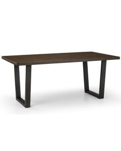 Brooklyn Wooden Dining Table In Dark Oak