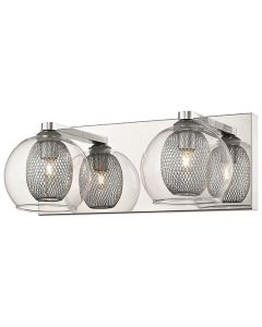 Canonbury 2 Bulbs Wall Light In Chrome