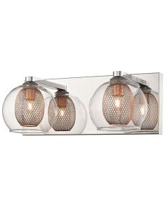 Canonbury 2 Bulbs Wall Light In Copper