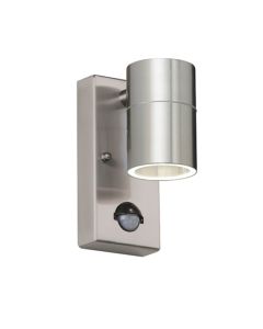 Canon Pir 2 Lights Wall Light In Polished Stainless Steel