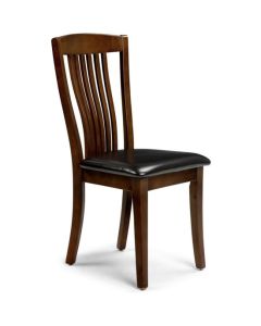 Canterbury Wooden Dining Chair In Mahogany