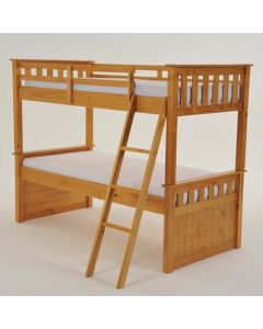 Captains Wooden Bunk Bed In Oak