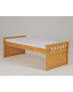 Captains Wooden Single Bed In Oak