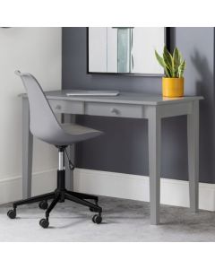 Carrington Wooden Computer Desk In Grey