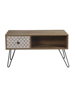 Casablanca Wooden Coffee Table In Oak