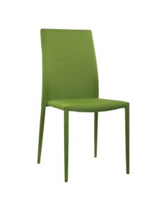 Chatham Set Of 4 Stackable Fabric Dining Chairs In Green