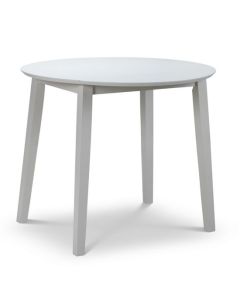Coast Round Wooden Dining Table In Grey