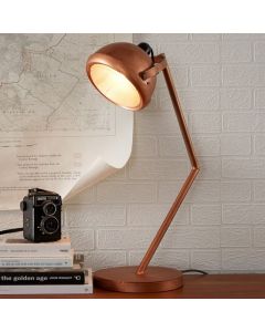 Copper Metal Table Lamp