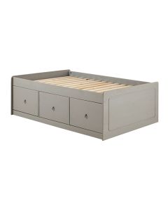 Corona Wooden Single Cabin Bed In Grey