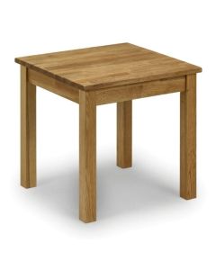 Coxmoor Square Wooden Lamp Table In Oiled Oak