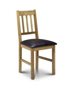 Coxmoor Wooden Dining Chair In Oild Oak