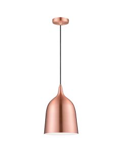 Crofton 1 Bulb Ceiling Pendant Light In Copper