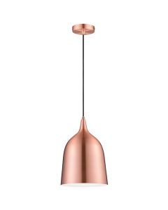 Crofton 1 Bulb Ceiling Pendant Light In Copper