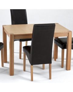 Cyprus Small Wooden Dining Table In Ash