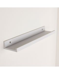 Dura Small Wooden Display Wall Shelf In Matt White